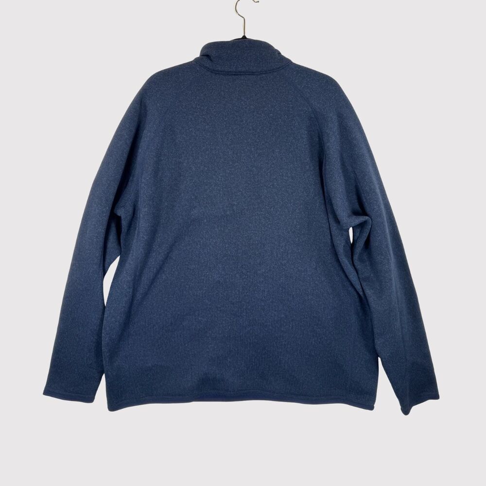 Patagonia Men Better Sweater Blue 1/4 Zip Fleece Pullover Jacket Outdoor 2XL XXL - Picture 3 of 11